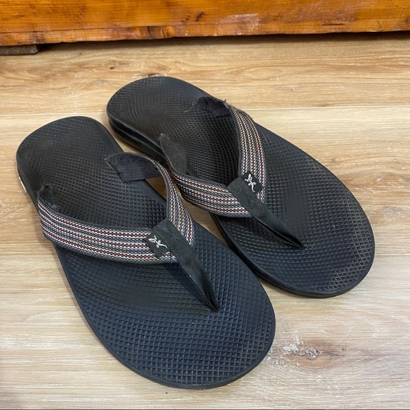 Chaco’s Thong Sandals Slip On Mens Flip Flops Size 13 - Picture 2 of 5